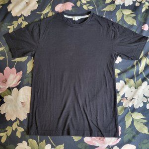 Frank and Oak Plain Black Tee